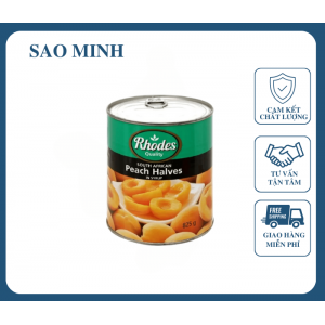 Đào Ngâm Rhodes 825Gr